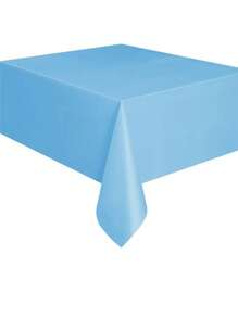 1/3/5 件，高品质塑料桌布，装饰性矩形一次性纯色厚大号 PEVA 桌布，137x274cm 纯色桌布，用于派对装饰，适合派对、活动、婚礼、室内和室外的塑料桌布 - 彩色 - 查看 3