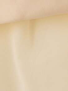 Girls Flower Embroidery One Shoulder Wedding Flower Girl Long Dress - Champagne - View 10