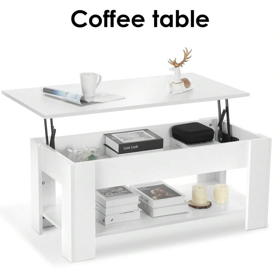 OYAJIA Tables basses - Blanc - Voir 1