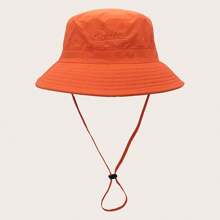 Outfly 1pc Outdoor Solid Color Quick-Drying Sun Hat, Suitable For Fishing - Multicolor - View 3