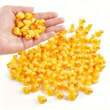 10/30 sztuk Mini Cute Żywica Żółta Kaczka Dekoracja Ozdoba, Mikro Krajobraz