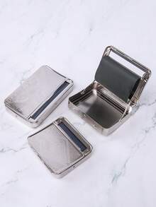 1 máy cuốn thuốc lá cầm tay, loại 7mm, tích hợp ngăn chứa thuốc lá, chất liệu thép không gỉ, thích hợp mang theo khi ra ngoài. - Nhiều màu - Xem 9