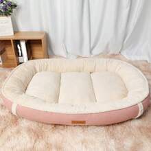 Cama/nido para mascotas de gran capacidad, suave y cómoda para gatos y perros