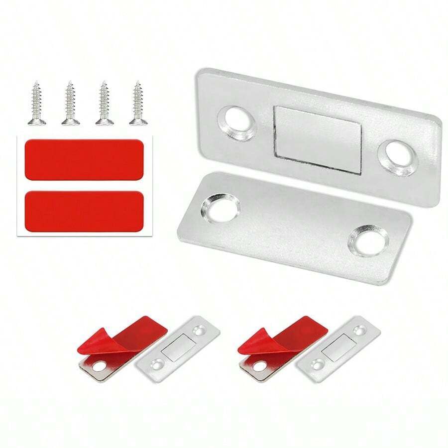 Create Idea Schranktür-Rollenschnäpper 12-tlg. - Weiße Türstopper Für Schränke & Schubladen