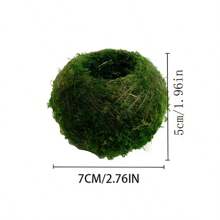 1/3 buc ghiveci elegant pentru briofite, bilă de mușchi, perfect pentru decorarea mesei, decorarea grădinii, amenajarea peisagistică microscopică, potrivit pentru plante de aer și granape.