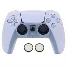 Glow In The Dark Controller Skin Cover For Playstation 5 Controller, RALAN 1 Controller Protector Case+2 Customised Thumb Grips Caps - Multicolor - View 14