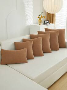 1 PIEZA Funda de almohada de jacquard, funda protectora para cojín decorativo para el hogar