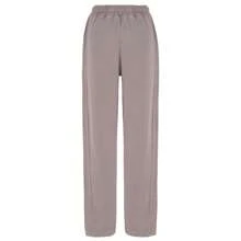 Absanoh Women Crop Top Zip Tracksuit High Waist Straight Leg Joggers In Acid Wash & Solid Colours - Hoodie Sweatshirt And Pants Two Piece Set For Female - Chocolate Brown - View 9