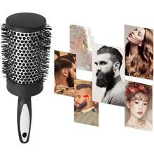头发造型圆管卷发刷、导热铝管、尼龙梳、刘海造型工具，用于吹干和造型头发母亲节鲜花、给妈妈的个性化礼物、最后一分钟的礼物、母亲节创意、母亲节礼物、给妈妈的手工卡片、50 美元以下的最佳母亲节礼物 - 彩色 - 查看 3