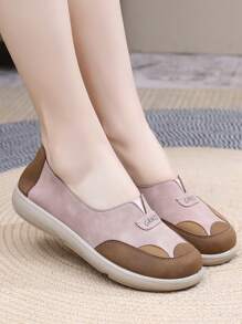 2025 Spring New Women Shoes, Waterproof Anti-Slip Breathable Fashion Versatile Soft Bottom Mother Shoes