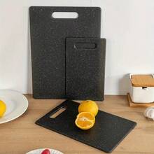 Cutting Board, Portable Cutting Board, PP Complementary Food Classification Plastic Cutting Board Set, Double-Sided Kitchen Home Cutting Board Plastic Cutting Board - Multicolor - View 1