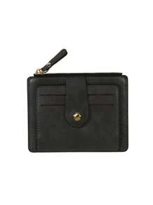 Wielokomorowy organizer na karty z uszczelnieniem krawędzi Prosty styl do codziennego użytku Etui na karty, portfel, wizytownik, etui na karty kredytowe, damskie, dla kobiet, dla mężczyzn, mini portfel, portfel na karty - Wielokolorowe - Zobacz 16