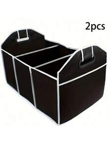 Multi-Pocket Car Trunk Bag Large Capacity Folding Storage Bag Portable Trunk Stowing And Tidying Car Trunk Organizer