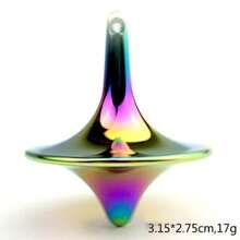 Fingertip Gyro Anti-Anxiety Gadget, High-Tech Toy With No Friction, Mini Stress Reliever For Men - Multicolor - View 12