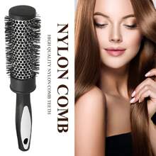 头发造型圆管卷发刷、导热铝管、尼龙梳、刘海造型工具，用于吹干和造型头发母亲节鲜花、给妈妈的个性化礼物、最后一分钟的礼物、母亲节创意、母亲节礼物、给妈妈的手工卡片、50 美元以下的最佳母亲节礼物 - 彩色 - 查看 2