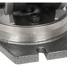 SENDERPICK 2-Axis Machine Vice Vice 2-Axis Tiltable Rotatable Fine Scale Division Machine Vice Workbench Vice For Drilling Machine