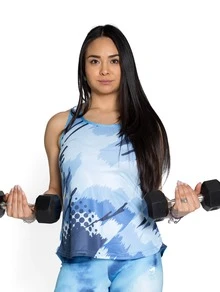 RHINOMAX Women's Sportswear Set, Sports Biker Shorts And Sports Blouse CBKTK24 - 彩色 - 查看 6