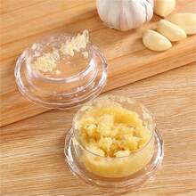 1pc C Plastic Twisted Garlic Box Garlic Stirrer Garlic Press Garlic Puree Garlic Mincer Garlic Pounders Kitchen Creative Gadgets