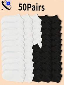 100/60/30/10/5/2/1 Men's Short Breathable Sports Socks, Summer | Moisture Wicking | High Elasticity | Striped Design | Multiple Colors | Limited Time Offer - A - View 11