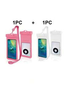 防雪手机袋，防水袋通用 IPX8 防水手机袋，防水手机袋，户外徒步手机袋，水下游泳防水手机壳沙滩手机干燥袋，适用于智能手机 - 彩色 - 查看 18