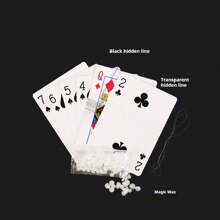 3pcs/Set 2025 New Spinning Playing Cards, Floating Cards, UFO Floating Magic Trick Props, Suitable For April Fools' Day