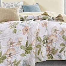 一件簡約 百搭 防塵 絎縫被 棉質加棉床蓋-全棉 保暖 加厚 空調被 被單 床罩-雙面夾棉 碎花床蓋 單件純棉絎縫墊三件套榻榻米床單美式衍縫被-雙人四季絎縫被可當床單-美式田園風墊多用途床單美式衍縫被-雙人四季絎縫0*240CM-多尺寸多色-深藍-灰色-粉紅色-綠色-黑色-黃色-藍色-蝴蝶樹葉花朵 - 418 - 查看 2