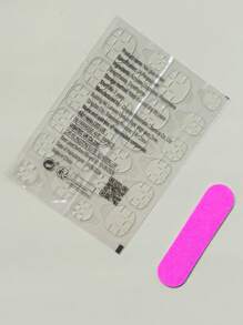 24 片粉色渐变极光蝴蝶棺材形亚克力指甲贴，优雅可爱可拆卸指甲贴适合日常佩戴，舒适且易于粘贴/去除，适合女性和女孩按压指甲美甲用品 - 粉色 - 查看 6