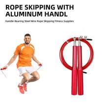 1PC Speed Jump Rope Crossfit Skipping Rope Gym Fitness Training Workout Equipment Steel Wire Bearing Adjustable For Men Women - Multicolor - View 4