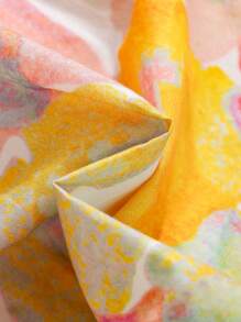 2pcs Baby Girl Sweet Princess Outfit, Includes Shorts And Hair Accessory, Lightweight And Adorable