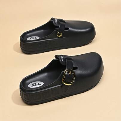 Women's Slip-Resistant Kitchen Work Shoes, Japanese Waterproof Rain Boots, Black Cook Chef Shoes