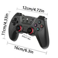 Wireless Gamepad Gaming Controller For Mobile Android Smartphone PC TV Box, 2.4G Dual Players Joystick Game Pad Remote Mando Wireless Gamepad For Android USB Double Controllers
