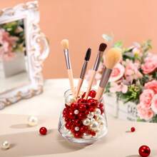 95pcs Artificial Floating Pearls Vase Filler, Shiny Pearl Beads For Wedding, Birthday, Anniversary, Christmas Centerpiece Decoration, Cobalt Blue, 20mm, 14mm, 8mm Gifts Graduation Home Decor Room Decor Flower Vase Glass Vase