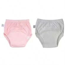 2pcs/1pc Training Pants Set For Teenagers-Waterproof And Washable Diapers, Suitable For Boys And Girls, Learning To Use Bedpans. - Solid Color Cloth Diapers - View 51
