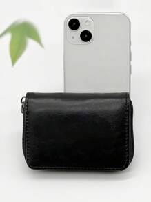 HOVI'S Casual Crossbody Bag For Men, Sports Messenger Bag, Shoulder Bag, Gym Bag, Courier Bag, Adjustable Strap Backpack, Black Pouch , Vintage, Easter - Black - View 5