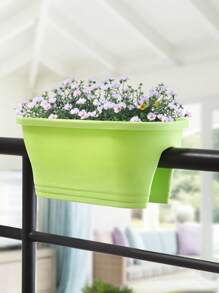 Creative Thickened Horse Riding Saddle Basin Railing Guardrail Stall Plastic Flowerpot