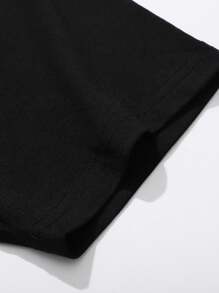 Personlig anpassad text/namn/födelsedagsönskningar/meddelande tjej-t-shirt, teamuniform, anpassad utomhusservice, personlig rundhalsad kortärmad flicktröja, svart topp anpassad, julklapp, anpassad födelsedagspresent, 1:a födelsedagspresent, festpresent, sommartopp för tjejer