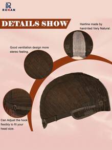 26 Zoll orange Perücken für Frauen 4 * 1 Teil Spitzenperücken lange große Körperwelle Mittelteil natürliche Welle Perücke synthetische Alltagskleidung