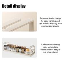 Telescopic Cabinet Insert Expandable Cabinet Shelf, Expandable Spice Rack Kitchen Shelf Organizer, Hanging Under Shelf Storage Basket Organizer Under Desk Storage Rack For Kitchen Cabinet And Countertops Counters Pantry Bathroom