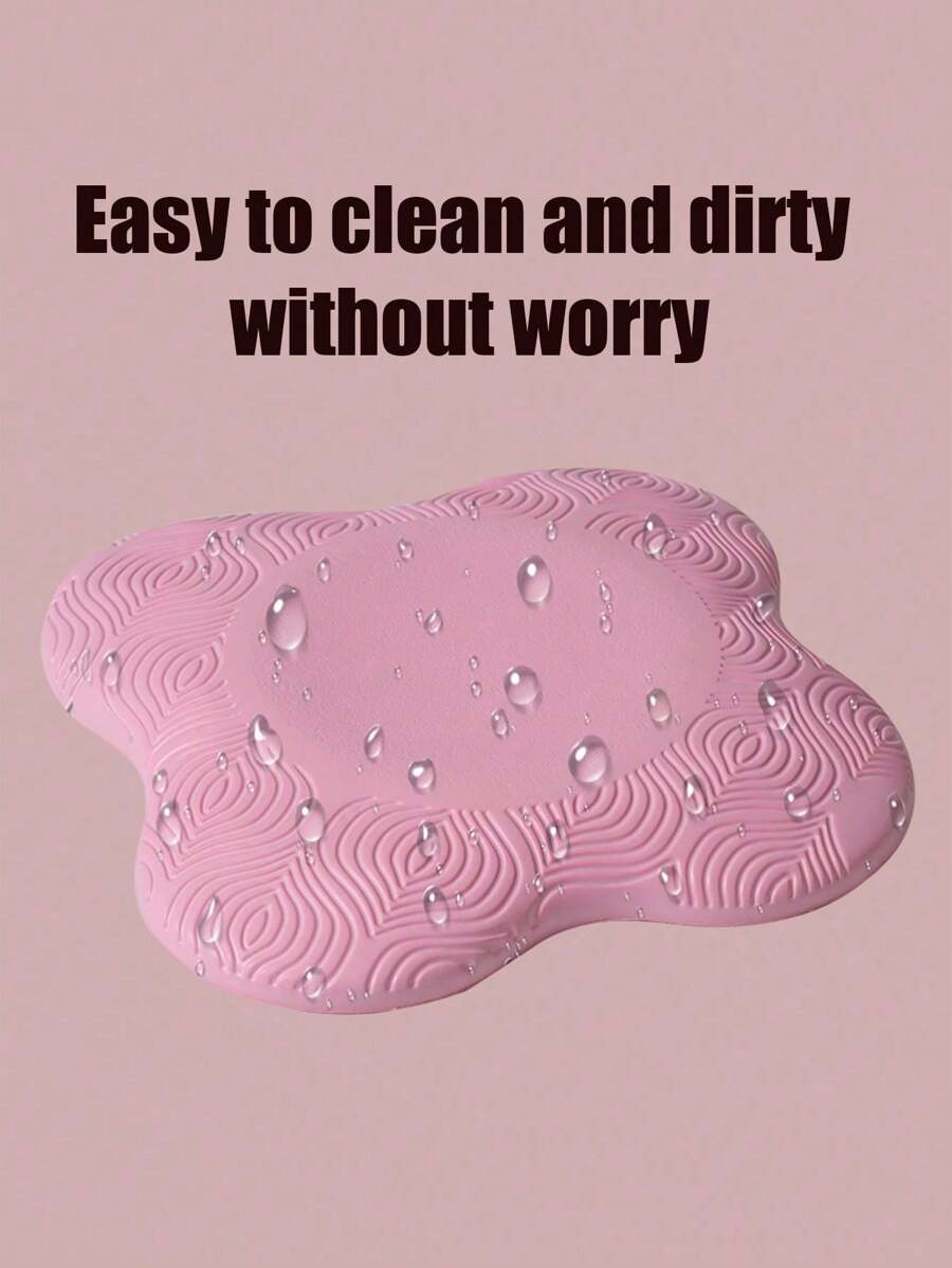 1pc Thick Yoga Kneeling Mat, Shock-Absorbing Support Pad For Knees And Elbows, Multi-Color Sports & Fitness - Multicolor - View 1