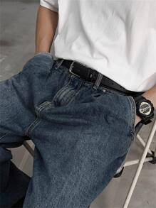 1 条复古细腰带，简约设计，休闲，适合牛仔裤，韩式，适合青少年/学生，休闲户外，运动，度假，毕业礼物，生日配饰，日常穿着 - 彩色 - 查看 3