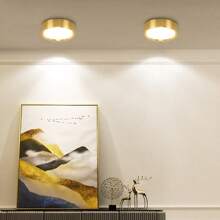 Luz empotrada para techo, Foco LED para decoración del hogar, Foco moderno para sala de estar, dormitorio, pasillo, baño, gabinete de cocina, tienda, hotel. Disponible en negro/blanco/dorado, en blanco cálido/neutro/frío, en 5W/10W/15W/25W. - Downlight de montaje en superficie - Ver 10