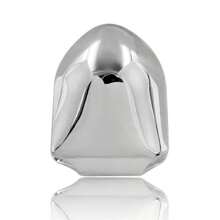 ¡Deslumbra y brilla! 2 piezas de grillz para dientes con tapa de circonita cúbica con estrella y diseño calado superior e inferior, joyería de moda para amantes de los hombres y mujeres
