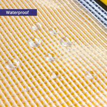 PVC 网眼拉链袋 - 适用于学校和办公室文件的防水铅笔袋，尺寸 9x4.3 英寸，非常适合存放配件 - 黑色 - 查看 5