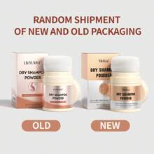 1 件/3 件男女通用丰盈发粉，天然植物配方干发洗发粉 - 控油，无需清洗，打造蓬松秀发，去除油脂，以及头发蓬松粉