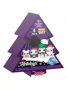 Funko Tree With 4 Pocket POP Figures  Nightmare Before Christmas Holiday Exclusive - Multicolor - View 1