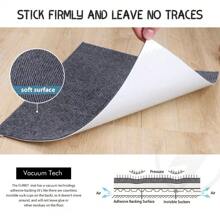 10/20/30 件机制聚酯纤维地毯砖，30 厘米 X 30 厘米，条纹图案，防滑，轻质，防水，簇绒编织，柔软住宅，无缝外观 - 彩色 - 查看 9