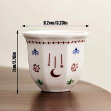 1 件小众风格陶瓷咖啡杯，拿铁牛奶起泡，小巧创意，适合居家返校 - 彩色 - 查看 11