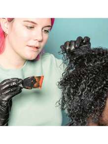 1/10pcs Professional Hair Dye Brush, Suitable For Salon Professionals And DIY Hair Styling, Designed For Easy Self-Expression At Home - Black - View 4