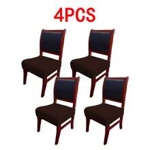 1/2/4/6pcs Thickened Corn Fleece Cushion Covers, Square Chair Pad Seat Covers For Dining Room, Kitchen, Chair Sofa, Removable Soft Cushion Slipcovers - Multicolor - View 33