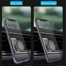 Magnetic Car Phone Holder Clip Air Vent Clip Mount Mobile Cellphone GPS Support For Xiao Mi I Phone Hua Wei Sam Sung Phone Car Stand Compatible With IPhone, Android Phone, Gift For Birthday, Family, Friends For Summer Air Vent Phone Holder, Car Accessories